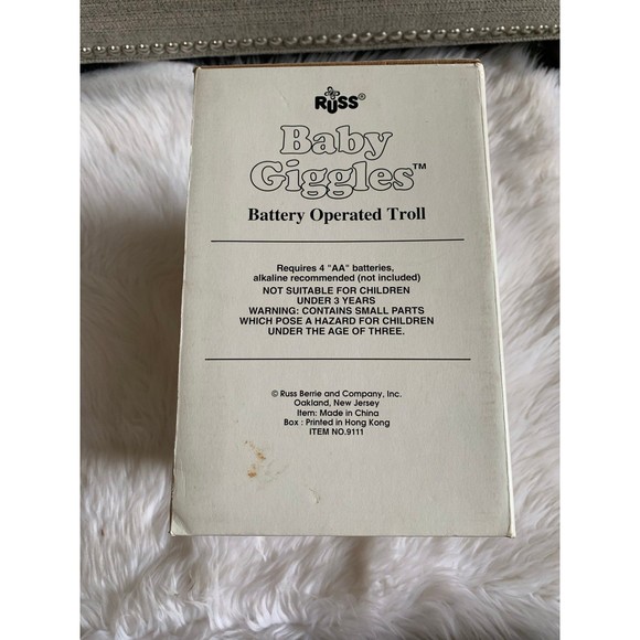 Russ Baby Giggles Troll doll - Picture 2 of 8